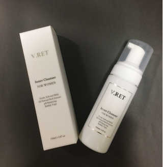 V.RET 브이렛 여성청결제 — 4점을 준 리뷰어가 2018년 8월 올린 사용 사진