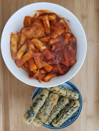 화곡미담 옛날 떡볶이 — 4점을 준 리뷰어가 2020년 3월 올린 사용 사진
