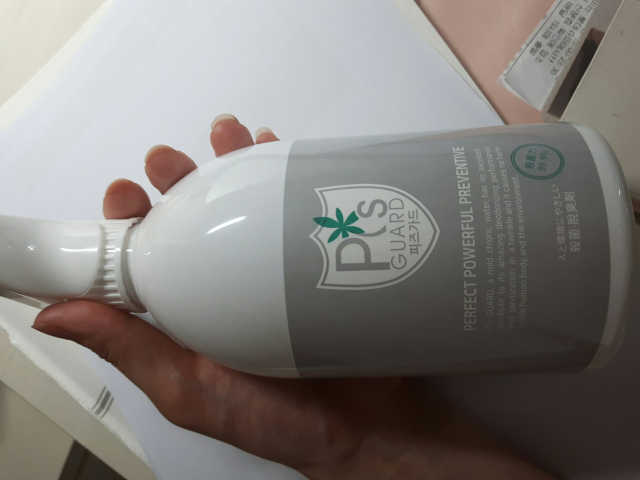 피즈가드 섬유탈취제 살균탈취제 500ml 리뷰 사진