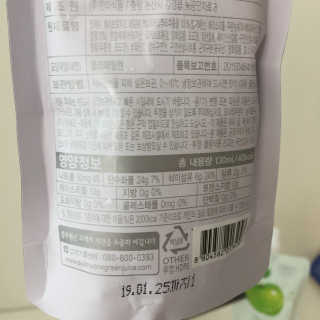 풀무원 프레시 워터젤리 — 4.5점을 준 리뷰어가 2018년 8월 올린 사용 사진