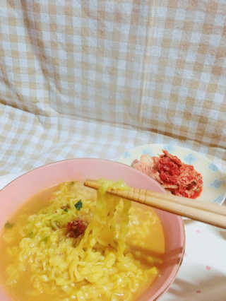 오뚜기카레면 2차 모집 — 5점을 준 리뷰어가 2019년 2월 올린 사용 사진
