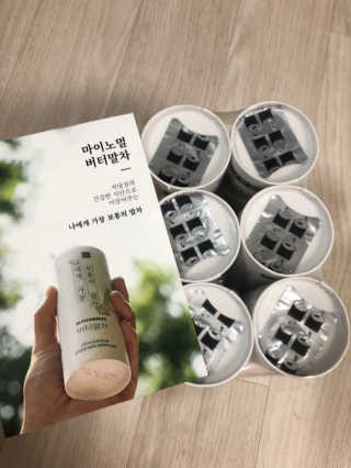 마이노멀 버터말차 - 방탄말차 6개입 — 5점을 준 리뷰어가 2019년 8월 올린 사용 사진