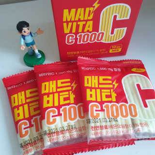 매드비타C 1000 — 5점을 준 리뷰어가 2019년 4월 올린 사용 사진