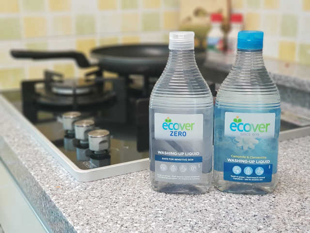 에코버 친환경 주방세제 450ml 무향+카모마일향 리뷰 사진