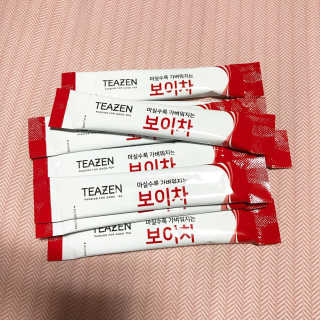 티젠 보이차 + 마이보틀 세트 — 4.67점을 준 리뷰어가 2018년 6월 올린 사용 사진