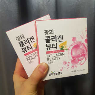 광희생활건강 광희 콜라겐뷰티 — 3점을 준 리뷰어가 2019년 12월 올린 사용 사진