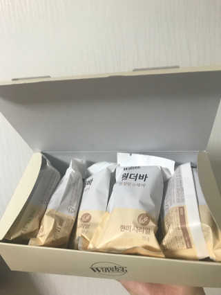 원더그린 無설탕 수제 바, 원더바 현미시리얼 — 5점을 준 리뷰어가 2017년 12월 올린 사용 사진