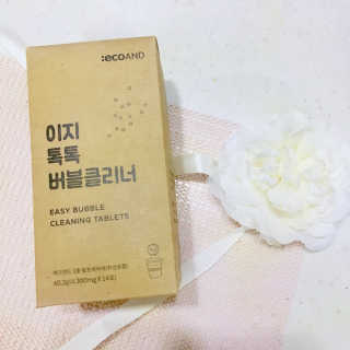 [에코앤드]이지톡톡 버블클리너 1종세척제 — 4점을 준 리뷰어가 2019년 6월 올린 사용 사진