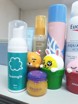 폼글 I foamgle [폼글] 거품가글 50ml 3종 - 민트, 라벤더, 라즈베리 — 4점을 준 리뷰어가 2019년 11월 올린 사용 사진