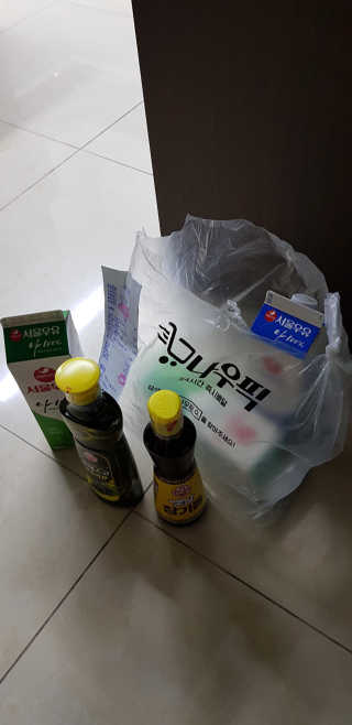 [강남,강서지역 한정]온라인편의점 나우픽 2만원 쿠폰 — 5점을 준 리뷰어가 2019년 4월 올린 사용 사진