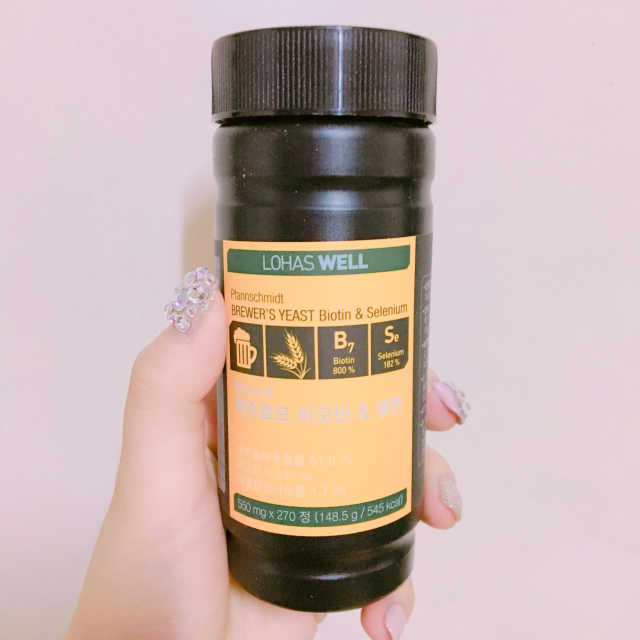 로하스웰 맥주효모 비오틴 셀렌 270정 리뷰 사진