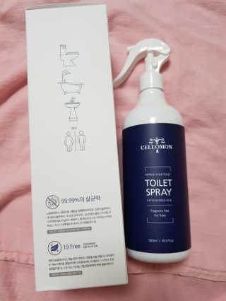 셀로몬 토일렛 스프레이 500ml — 4.33점을 준 리뷰어가 2018년 5월 올린 사용 사진