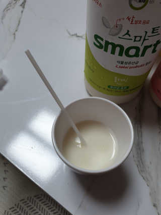 유산균하우스 프로바이오65 스마트 딸기맛, 플레인 맛 2종 랜덤 — 3점을 준 리뷰어가 2019년 6월 올린 사용 사진