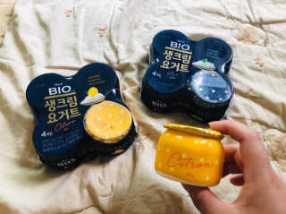 [매일 바이오] 생크림요거트 플레인 12개 + 유자 12개 — 5점을 준 리뷰어가 2019년 7월 올린 사용 사진