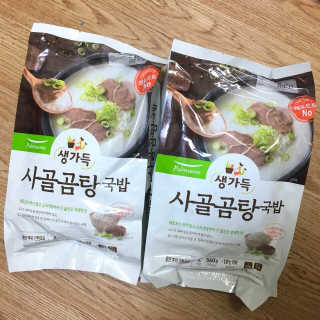 [풀무원] 사골곰탕국밥 황태해장국밥 — 4.67점을 준 리뷰어가 2018년 6월 올린 사용 사진