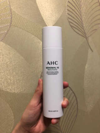 AHC 에이 에이치 씨 미니멀 10 워터리 에센스 — 2.5점을 준 리뷰어가 2018년 11월 올린 사용 사진