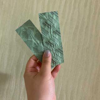 the naked object 발포가글 츄그린 그린티민트 — 5점을 준 리뷰어가 2019년 12월 올린 사용 사진