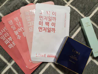 라임코스메틱 V 콜라겐 앰플 쿠션 — 5점을 준 리뷰어가 2020년 2월 올린 사용 사진