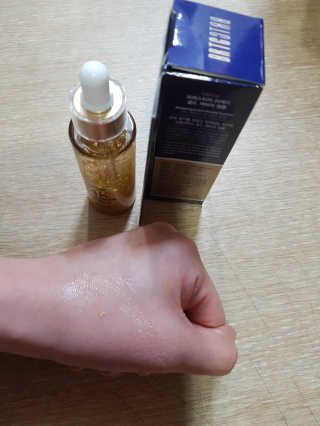 비알티씨 프레스티지 24K 골드 캐비어 앰플 — 4점을 준 리뷰어가 2019년 3월 올린 사용 사진