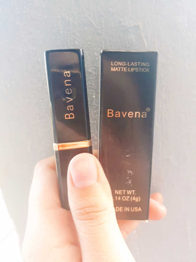 오래 지속 립스틱 Bavena 리뷰 사진
