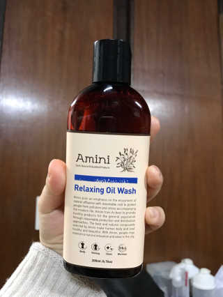 아미니 오일워시 시리즈 400ml（3종 중 1종 랜덤발송 — 4점을 준 리뷰어가 2017년 2월 올린 사용 사진