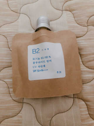 톤28 유기농 블루라이트 방어 UV 차단거리 지성용 B2 — 4점을 준 리뷰어가 2019년 5월 올린 사용 사진