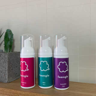 폼글 I foamgle [폼글] 거품가글 50ml 3종 - 민트, 라벤더, 라즈베리 — 5점을 준 리뷰어가 2019년 11월 올린 사용 사진