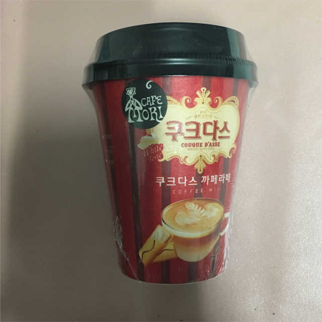 쟈뎅 까페모리 쿠크다스 까페라떼 리뷰 사진