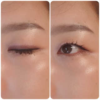 컬러딥 12색 글램샤인 아이섀도우 팔레트 — 5점을 준 리뷰어가 2020년 2월 올린 사용 사진