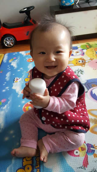 네츄럴굿띵스 퓨어 키즈 멀티비타민 앤 미네랄 30일분 — 5점을 준 리뷰어가 2017년 12월 올린 사용 사진