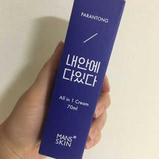 맨즈스킨 파란통 내안에다있다 — 4점을 준 리뷰어가 2017년 10월 올린 사용 사진