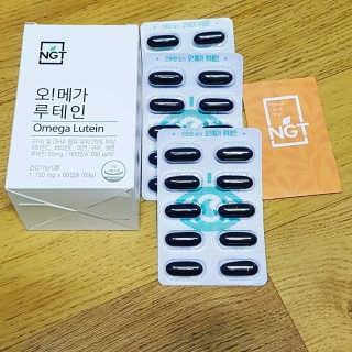 네츄럴굿띵스 오!메가루테인 60일분 — 4.5점을 준 리뷰어가 2019년 4월 올린 사용 사진