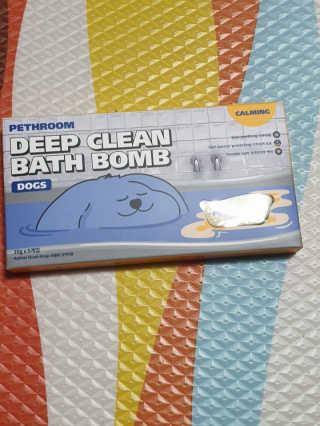 Pethroom 페스룸 PETHROOM DEEP CLEAN BATHBOMB 페스룸 딥클린 배쓰밤 — 5점을 준 리뷰어가 2020년 3월 올린 사용 사진