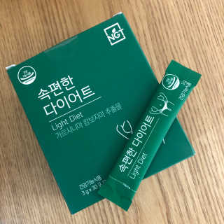 네츄럴굿띵스 속편한 다이어트 30포 — 5점을 준 리뷰어가 2019년 10월 올린 사용 사진