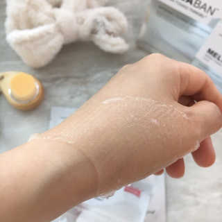 메디타임 멜라반 더마 토닝 씬젤 — 5점을 준 리뷰어가 2019년 5월 올린 사용 사진