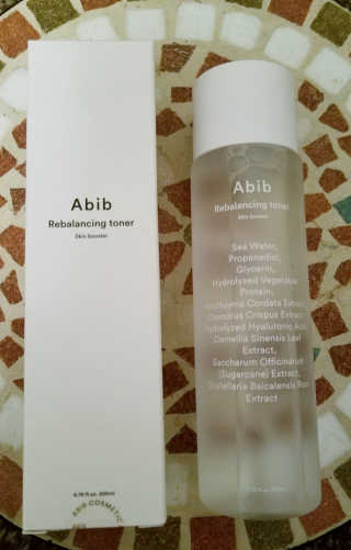 아비브 ABIB REBALANCING TONER SKIN BOOSTER — 5점을 준 리뷰어가 2018년 11월 올린 사용 사진