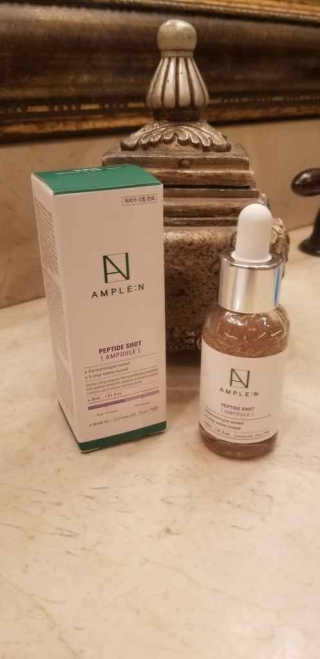 앰플엔 암 페트 펩티드 샷 AMPOULE — 4점을 준 리뷰어가 2019년 6월 올린 사용 사진