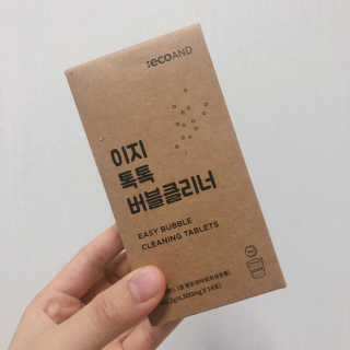 [에코앤드]이지톡톡 버블클리너 1종세척제 — 4.5점을 준 리뷰어가 2019년 7월 올린 사용 사진