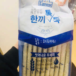 L'grow (엘그로) L'grow(엘그로) 씻어나온 한끼톡톡쌀! — 4.83점을 준 리뷰어가 2017년 12월 올린 사용 사진