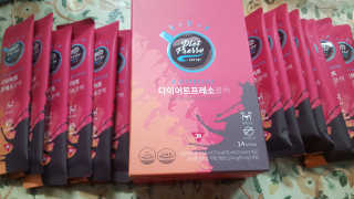 프리미엄 다이어트커피,  쓰리케어 다이어트프레소 — 5점을 준 리뷰어가 2019년 2월 올린 사용 사진