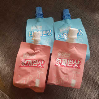 천호식품 숙취해서 헛개원샷, 타우린원샷 술푼너에게 — 5점을 준 리뷰어가 2017년 12월 올린 사용 사진