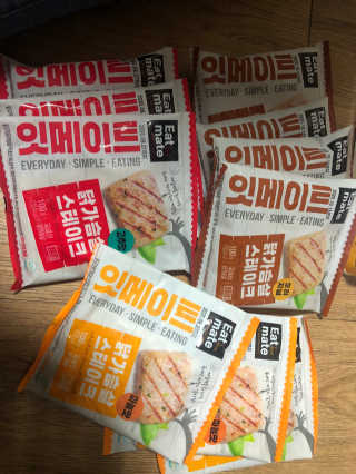 개근질마트 잇메이트 닭가슴살 스테이크 혼합 1kg — 4.5점을 준 리뷰어가 2019년 10월 올린 사용 사진