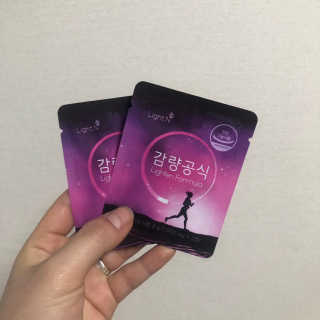 [감량공식] 다이어트 건강기능식품 — 5점을 준 리뷰어가 2019년 12월 올린 사용 사진