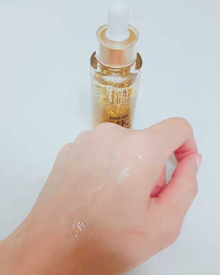 비알티씨 프레스티지 24K 골드 캐비어 앰플 — 5점을 준 리뷰어가 2019년 3월 올린 사용 사진