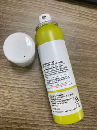 달리프 클로렐라 베러 루트 쿨링 스프레이 100ml — 5점을 준 리뷰어가 2019년 6월 올린 사용 사진
