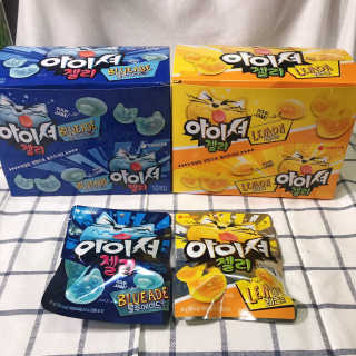 아이셔젤리 레몬맛, 아이셔젤리 블루에이드맛 — 5점을 준 리뷰어가 2019년 3월 올린 사용 사진