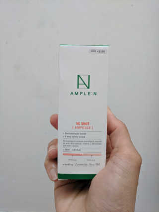 앰플엔 AMPLEN VC SHOT AMPOULE — 3점을 준 리뷰어가 2019년 8월 올린 사용 사진