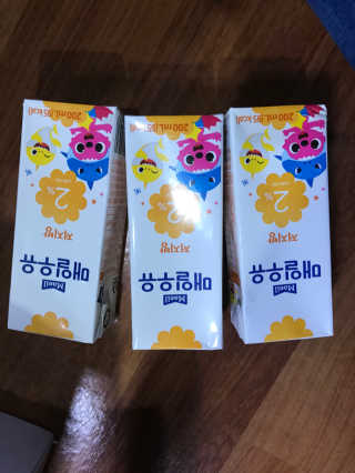 매일우유 멸균 매일우유 저지방 2프로 멸균 핑크퐁 에디션 6입 — 5점을 준 리뷰어가 2018년 1월 올린 사용 사진
