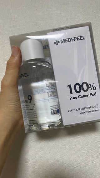 [메디필]엑스트라 슈퍼9 250ml+화장솜40ea — 3.5점을 준 리뷰어가 2020년 3월 올린 사용 사진
