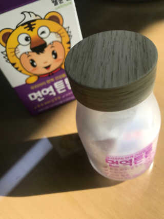 라이프스토리 어린이영양제 면역튼튼 — 5점을 준 리뷰어가 2017년 11월 올린 사용 사진